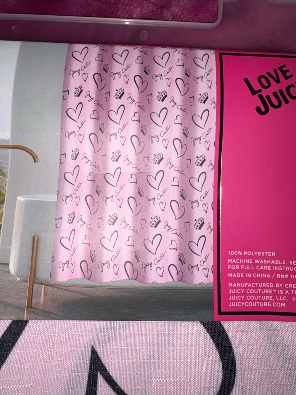 Juicy Couture playful pink
